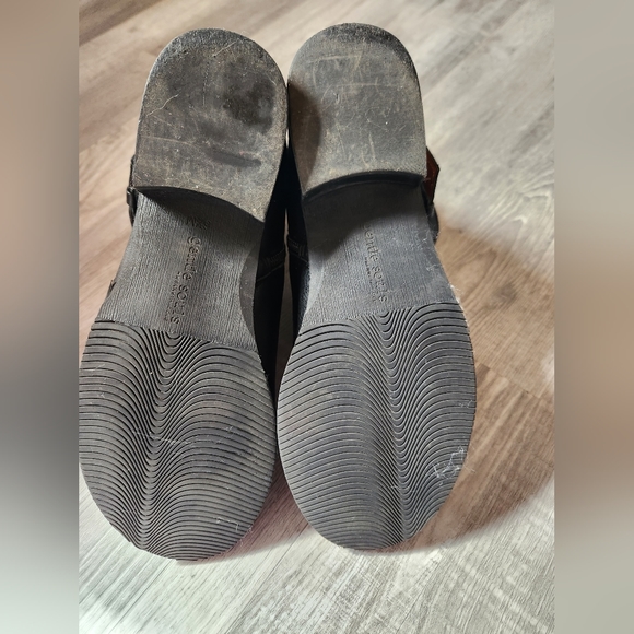 Gentle Souls By Kenneth Cole Best Of Moto Leather Ankle Black Booties Size 6.5 - Picture 7 of 9